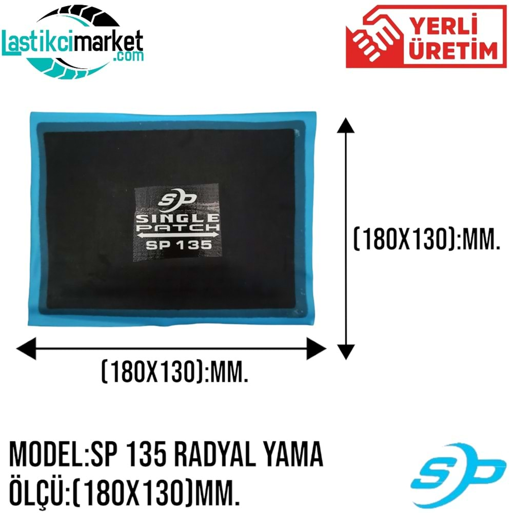 Sp 135 Yerli Yama Radyal Paket İçi Adet (10)