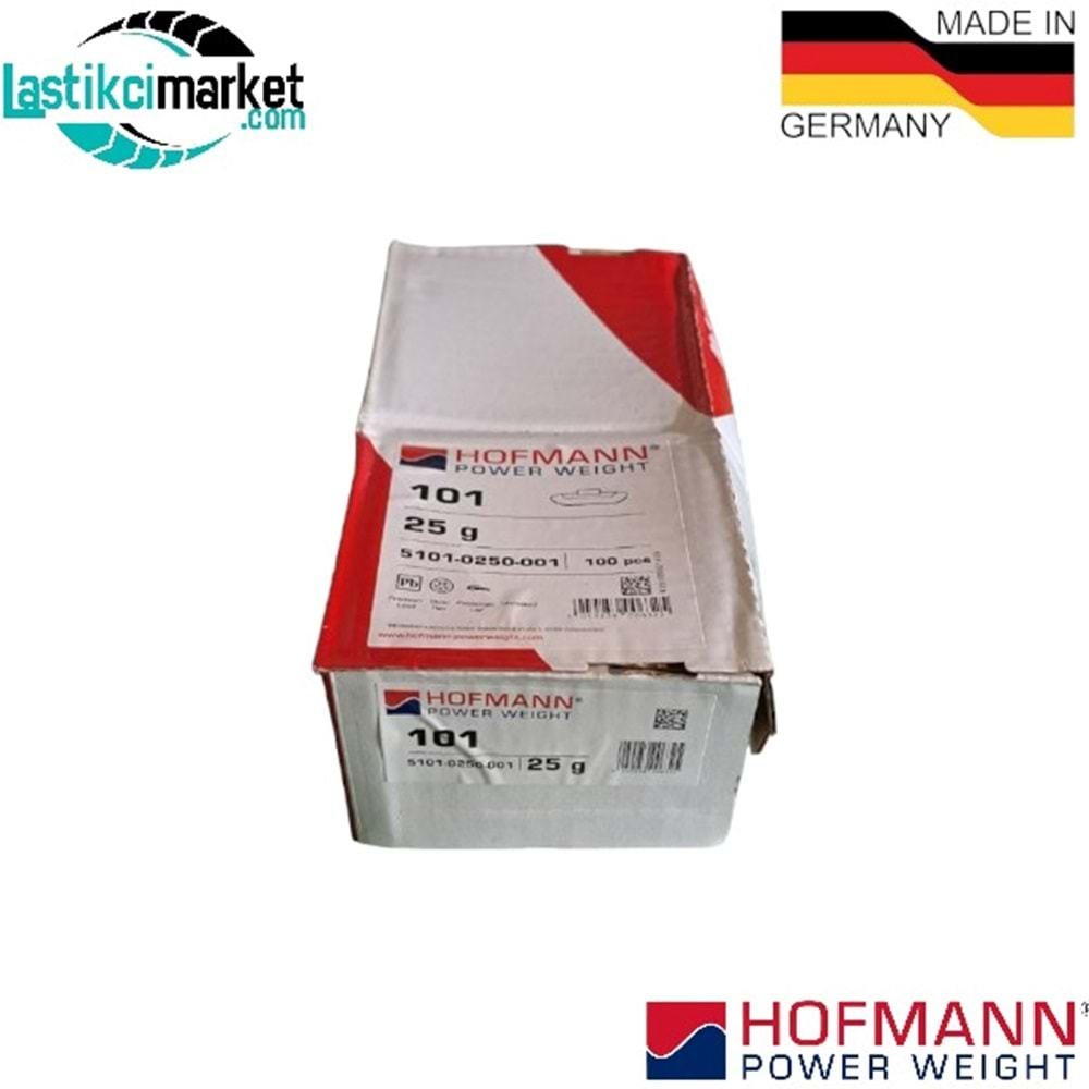 25 Gr Normal Hofman Kurşun Paket İçi Adet (100)