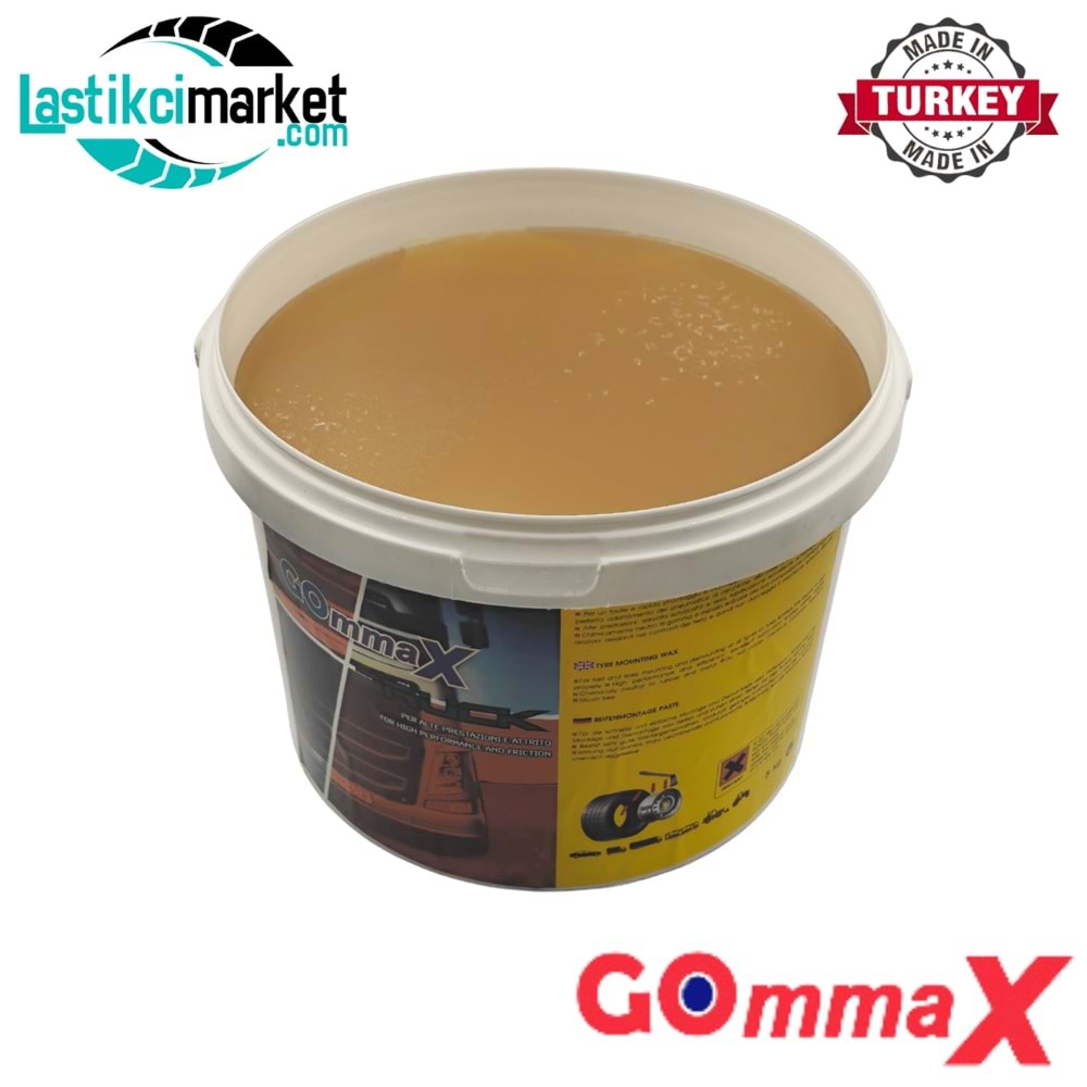 Montaj Kremi Gommax Sarı 5 Lt A Kalite