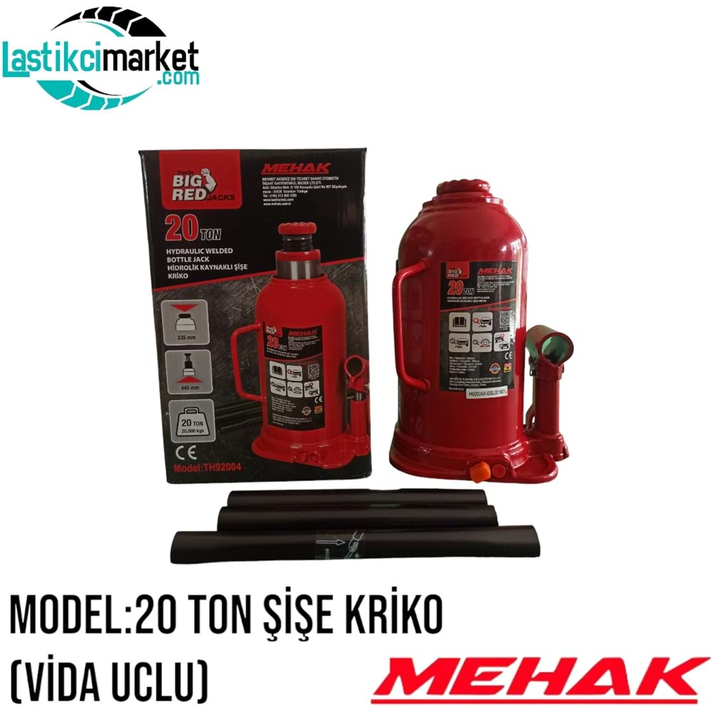 20 Ton Şişe Kriko Mehak-Bigred