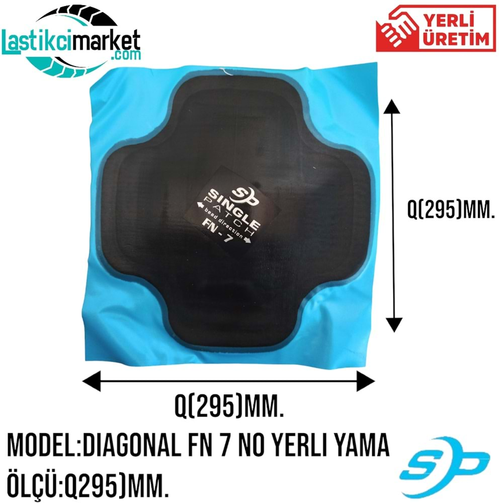 Diagonal Fn 7 No Yerli Yama Paket İçi Adet (10)