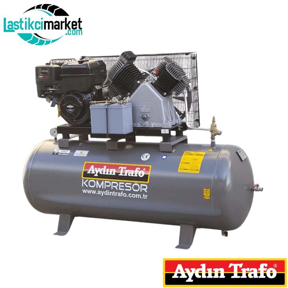 Aydın Trafo 22-300 Lt Benzinli Pistonlu Komprösör