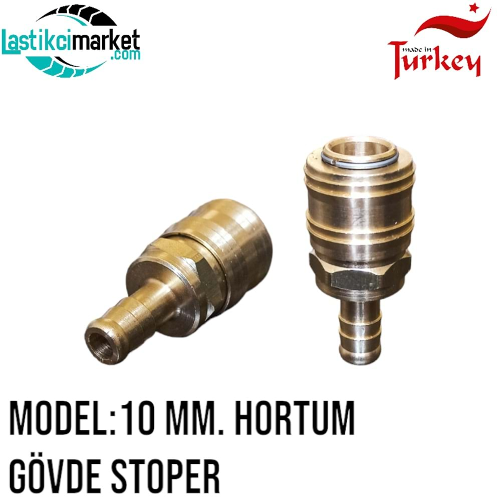 10 Mm.Hortum Gövde Stoper Yerli