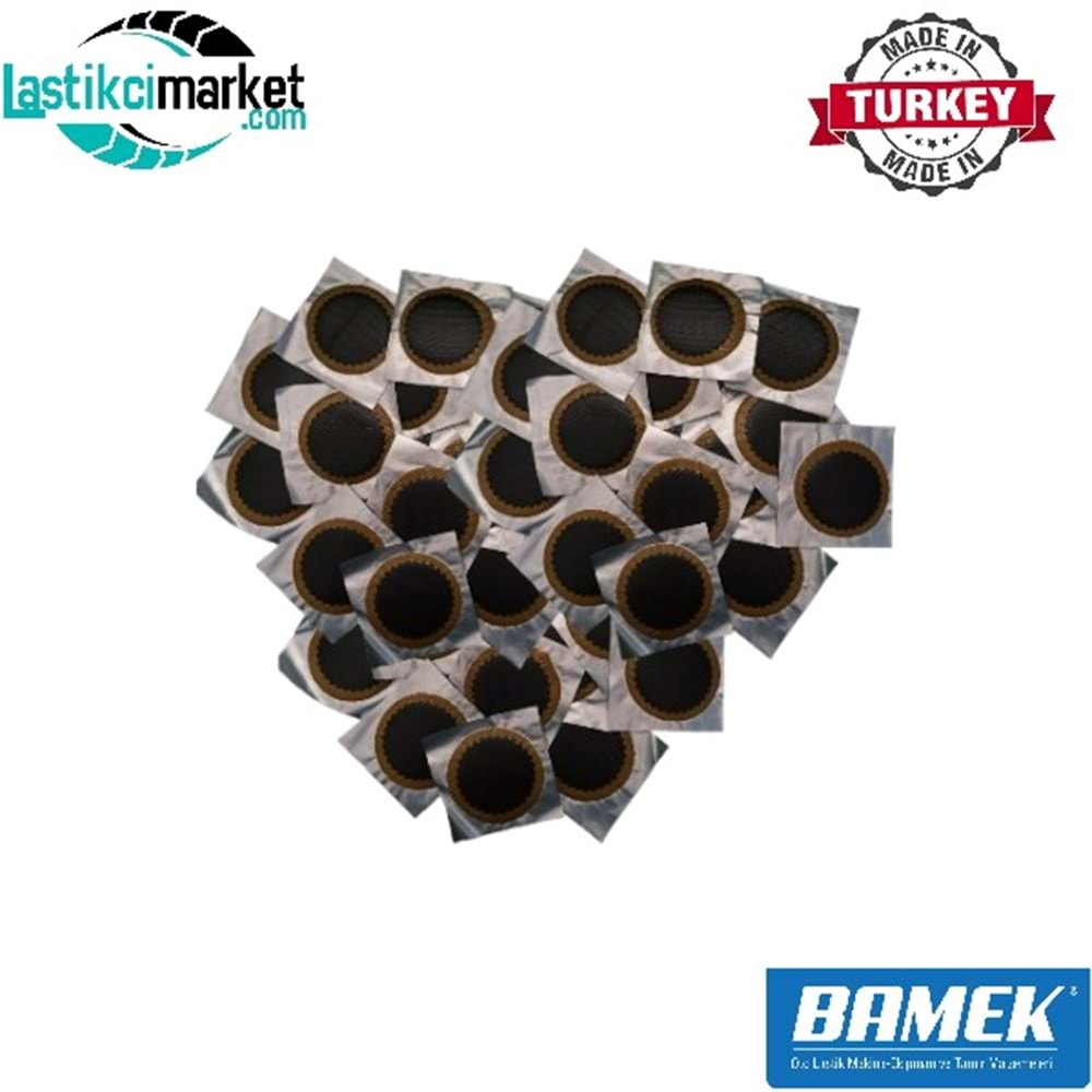 Br 2 Bamek İç Lastik Yaması Q(50)Mm. Kutu İçi Adet (50)