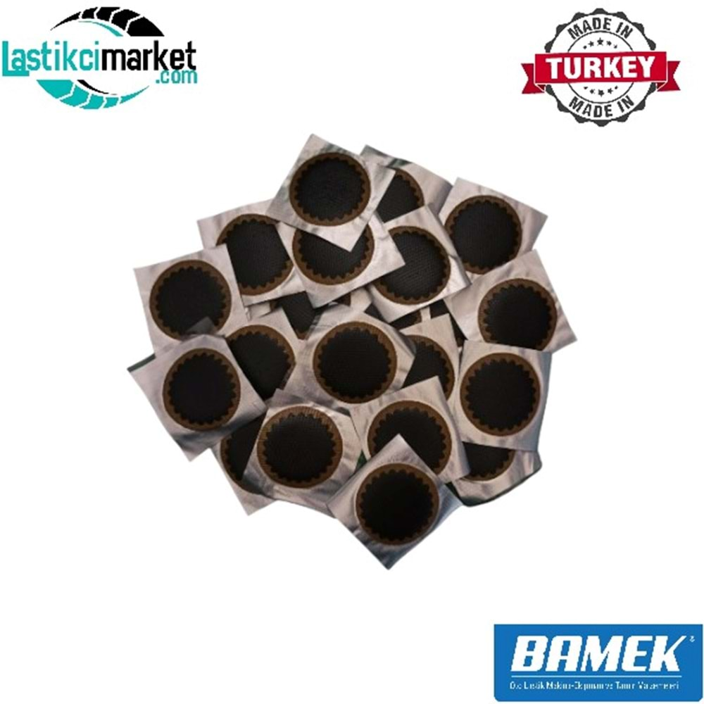 Br 4 Bamek İç Lastik Yaması Q(80)Mm. Kutu İçi Adet (25)