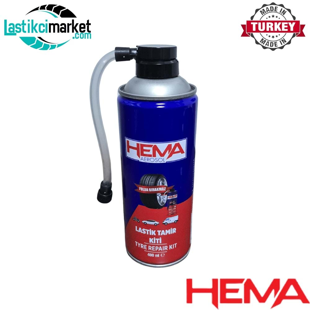 Hema Lastik Tamir Kiti (400)Ml Köpük