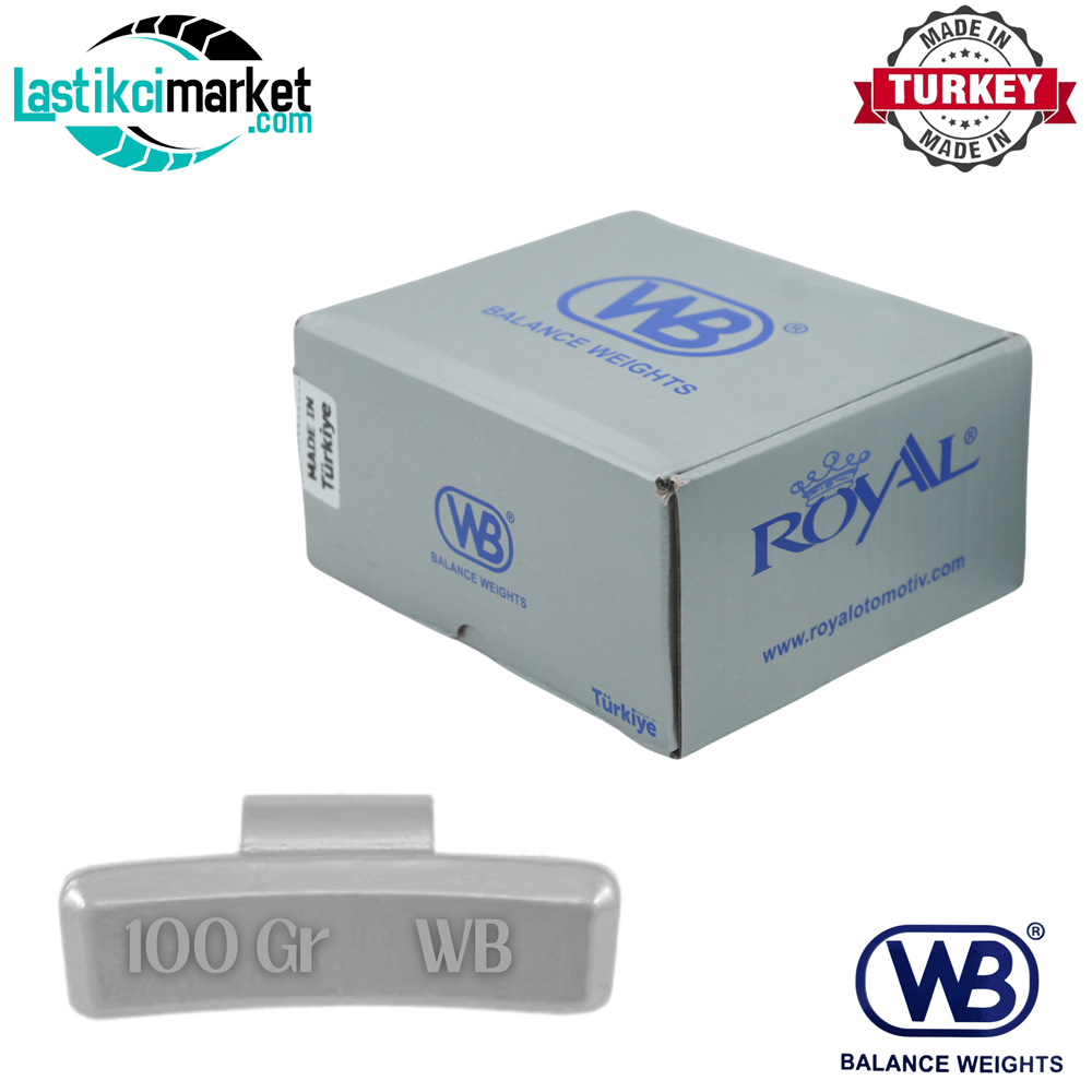 100 Gr Sac Jant Kurşunu Paket İçi Miktar (50)