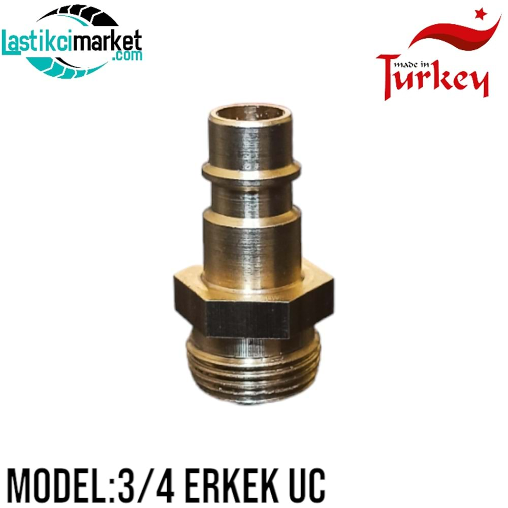 3/4 Erkek Uç Yerli