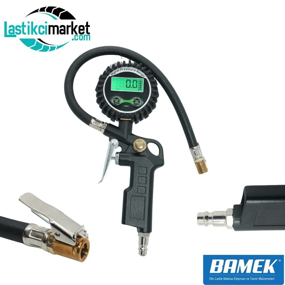 Bamek Dijital Saat Mandallı İthal (Ecg-019-D)