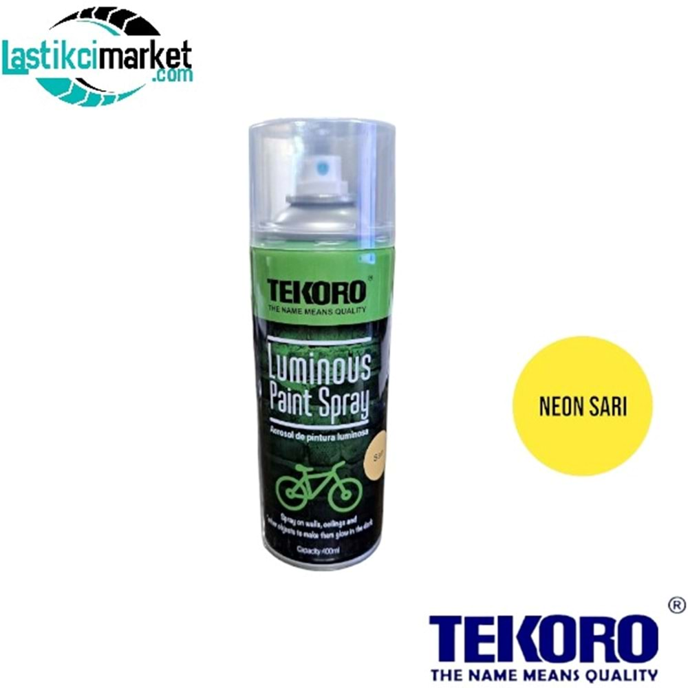 Tekoro Neon Sarı Fosforlu (400) ML.