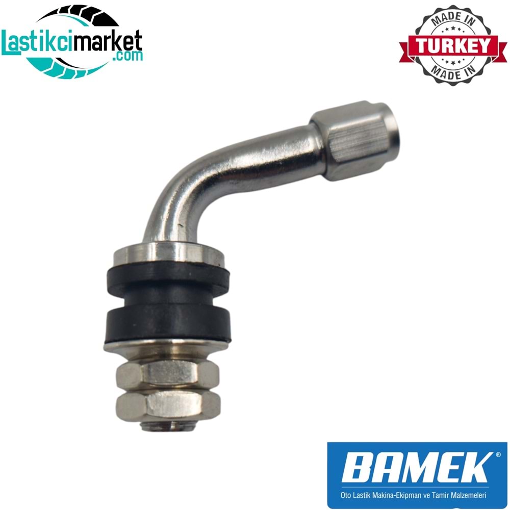 Sübap Alttan Somunlu Kıvrık Metal-(VS-8-90)
