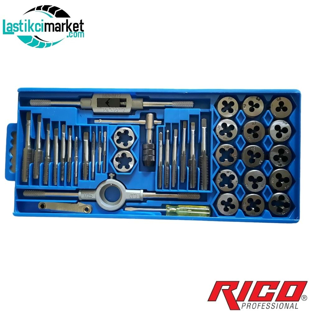 Klavuz Set 40 Parça-Rico