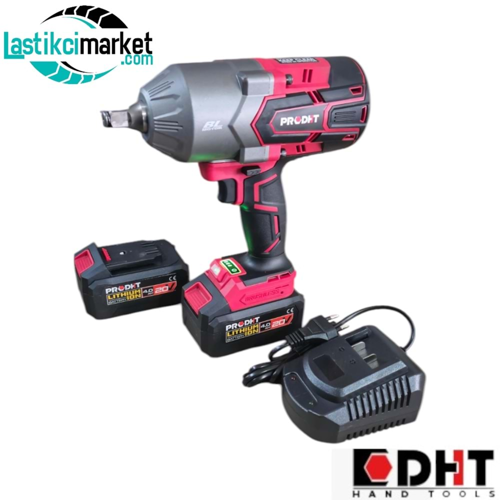 Dht 1/2 Şarjlı Somun Sıkma Makinesi 1200 Nm Tork