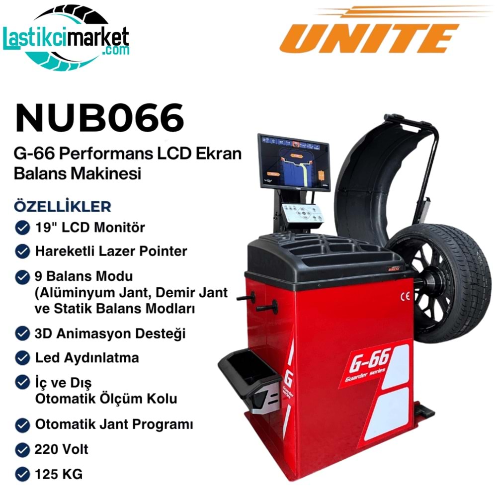 Unite Nub-66 Sabit Balans Makinesi