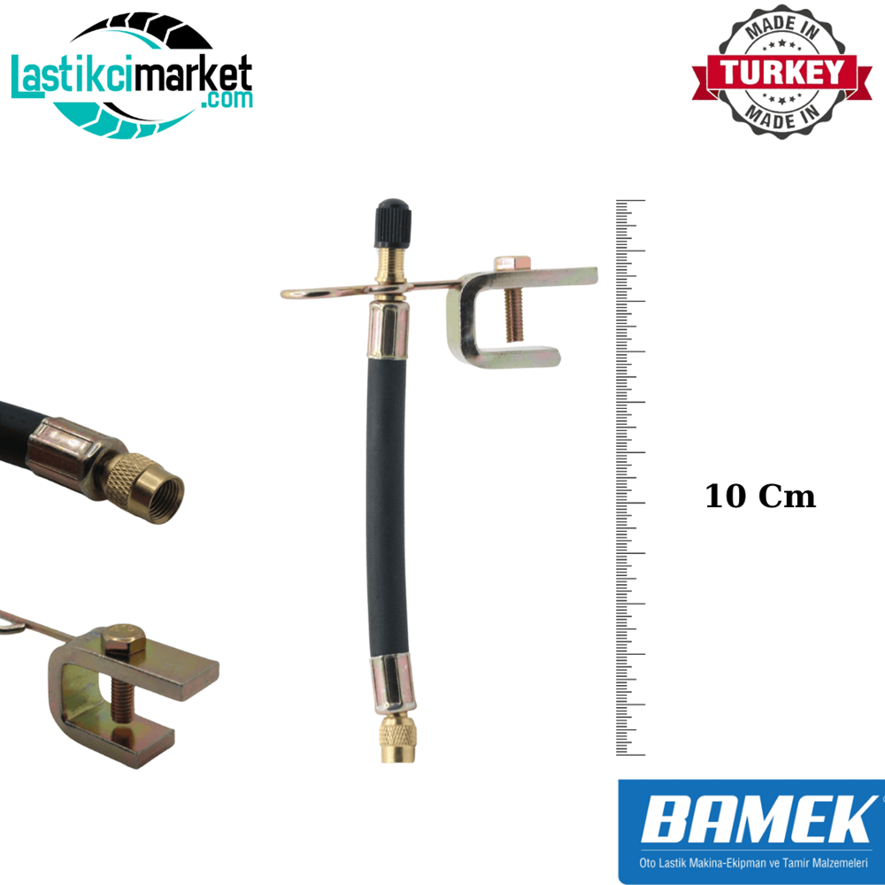 Hortum İlave 10 Cm Siyah