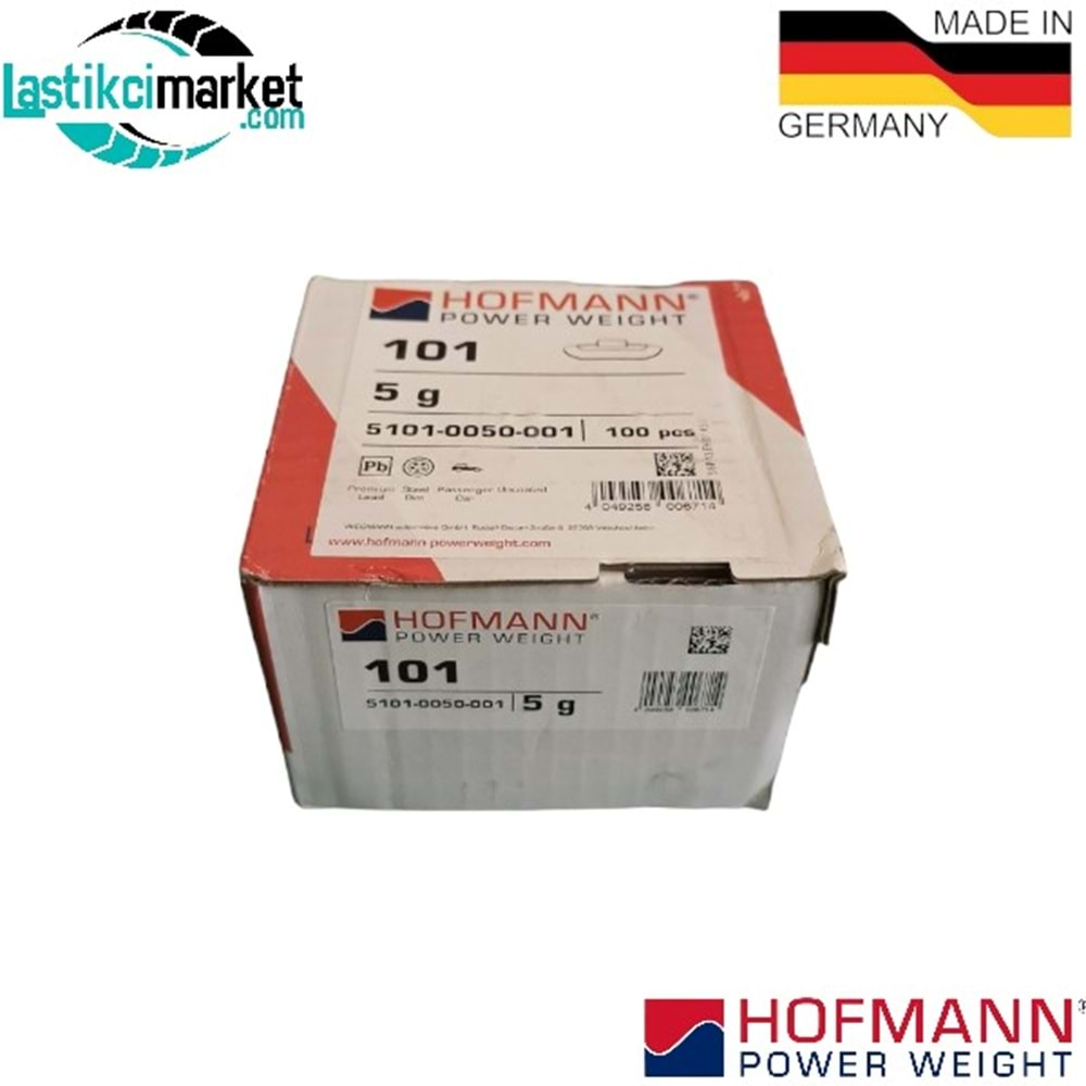 5 Gr Normal Hofman Kurşun Paket İçi Adet (100)