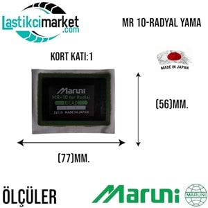 Mr 10 Maruni Radyal Yama Paket İçi Adet(20)