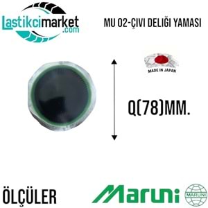 Mu 02 Maruni Çivi Deliği Yaması Paket İçi Adet (50)