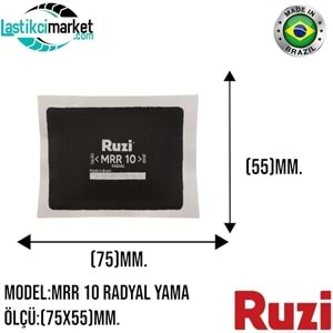 Mrr 10 Ruzi Radyal Yama (55x75)Mm. Paket İçi Adet (20)