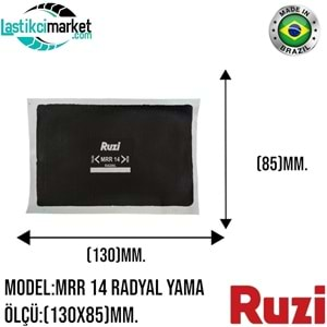 Mrr 14 Ruzi Radyal Yama (130x85)mm. Paket İçi Adet (10)