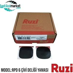 Rpd 6 Ruzi Kare Çivi Deliği Yaması (50x50)Mm. Paket İçi Adet (150)