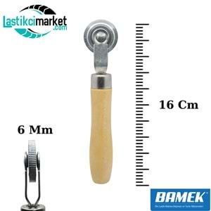 Makara Yama Ezici Tahta Saplı 6 Mm