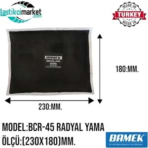 Bcr 45 Bamek Yama (230X180)Mm. Kutu İçi Adet (10)