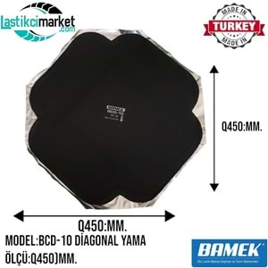 Bcd 10 Bamek Yama Diagonal Q(450)Mm. Kutu İçi Adet (5)