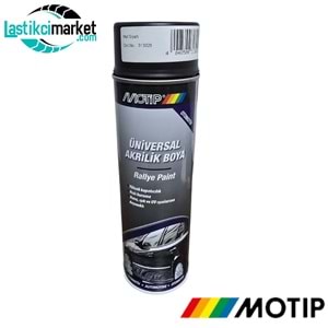 Motip Mat Siyah 13028 (500)Ml Jant Boyası