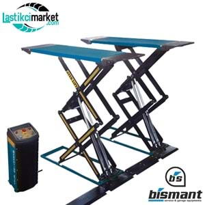 Bismant Prima 2 Mt Makaslı 3 Ton Kapasiteli Güvenlik Kilitli Lift