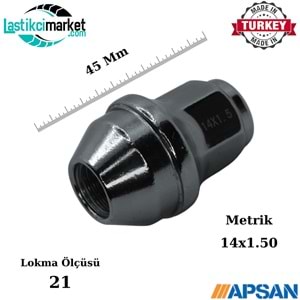 Ford Transit Yeni Tip M14X1.5 21 A.A Bijon Somunu