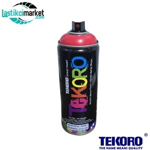 Tekoro Trafik Kırmızı 400 Ml Sprey Boya