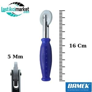 Makara Yama Ezici Plastik Saplı 5 Mm