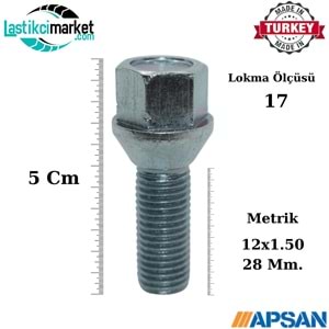 M 12x1.50 28 Mm 17 AA Bijon