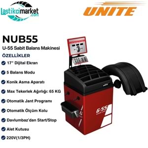 Unite Nub-55 Sabit Balans Makinesi