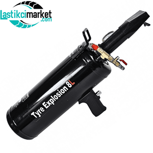 Şoklama Tüpü Bazuka Tip-Metal Siyah 8 Lt