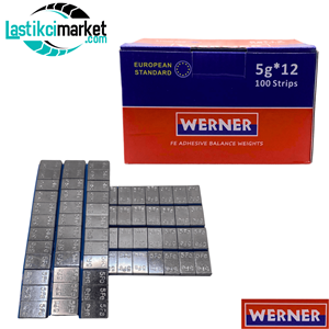 Werner Yapışma Balans Ağarlığı 5x5 Pk.İçi Miktar (100)