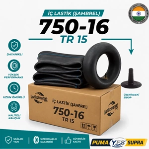 750-16 Tr 15 (TA) Puma Yes Supra İç Lastik Koli İçi Adet (18)