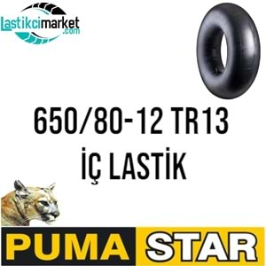 650/80-12 TR13 Puma Star İç Lastik Paket İçi Adet (25)