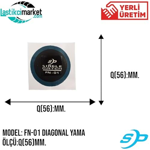 Diagonal Fn 1 No Yerli Yama Paket İçi Adet (30)