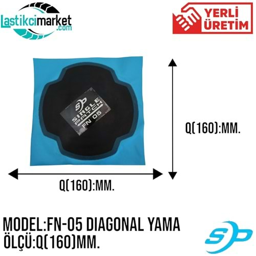 Diagonal Fn 5 No Yerli Yama Paket İçi Adet (10)