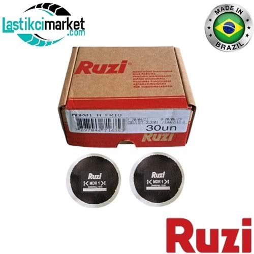 Mdr 01 Ruzi Diagonal Yama Q(56)Mm. Paket İçi Adet (30)