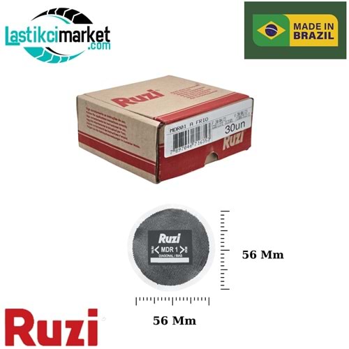Mdr 01 Ruzi Diagonal Yama Q(56)Mm. Paket İçi Adet (30)