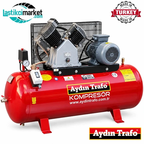 Aydın Trafo 22-300/12 Bar- 4 Kw- 5.5 Hp Pistonlu Komprösör