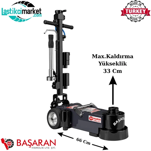 15-30 Ton Başaran Havalı Mobil Kriko (2 Piston)