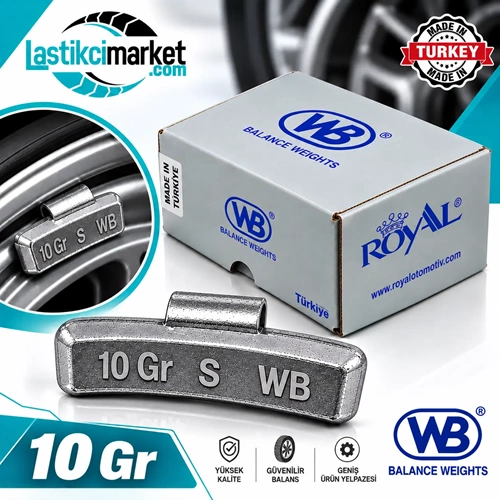10 Gr Sac Jant Kurşunu Paket İçi Miktar (100)