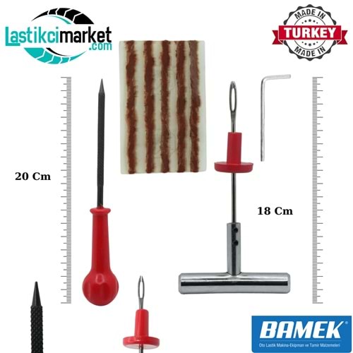 Bamek Fitil Set Metal