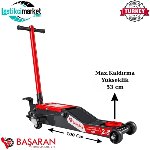 2 Ton Başaran Alçak Profil Timsah Kriko