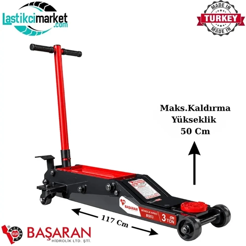 3 Ton Başaran Alçak Profil Timsah Kriko