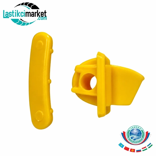 Makine Tırnak Ucu Plastiği Sarı İtal
